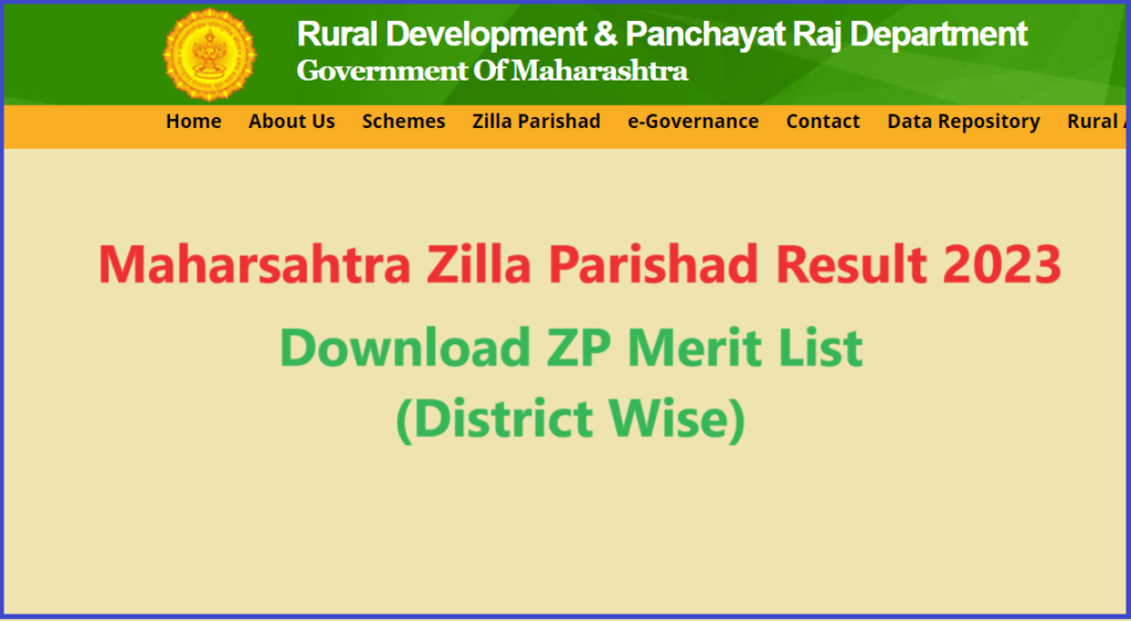 Maharashtra Zilla Parishad Result 2023