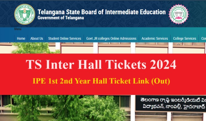 TS Inter Hall Tickets 2024 Download