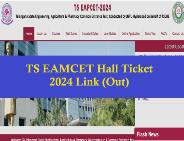 TS EAMCET 2024 Hall Ticket Direct Link