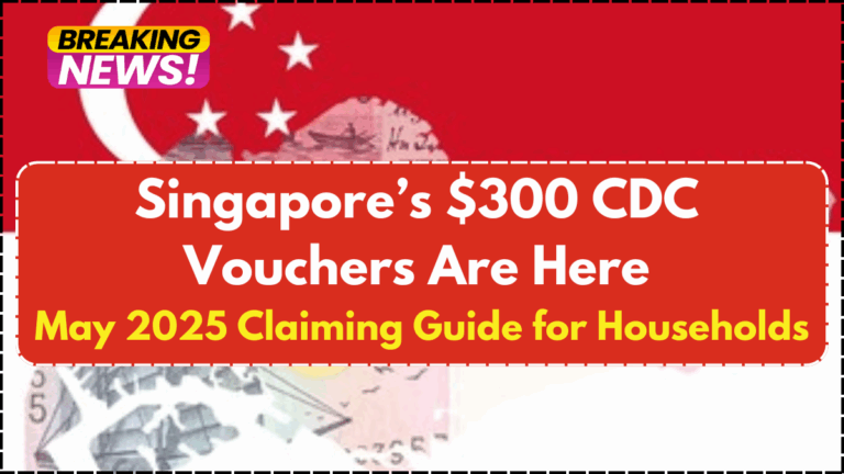 Singapore’s $300 CDC Vouchers
